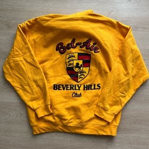 Beverly Hills Club Yellow Hoodie